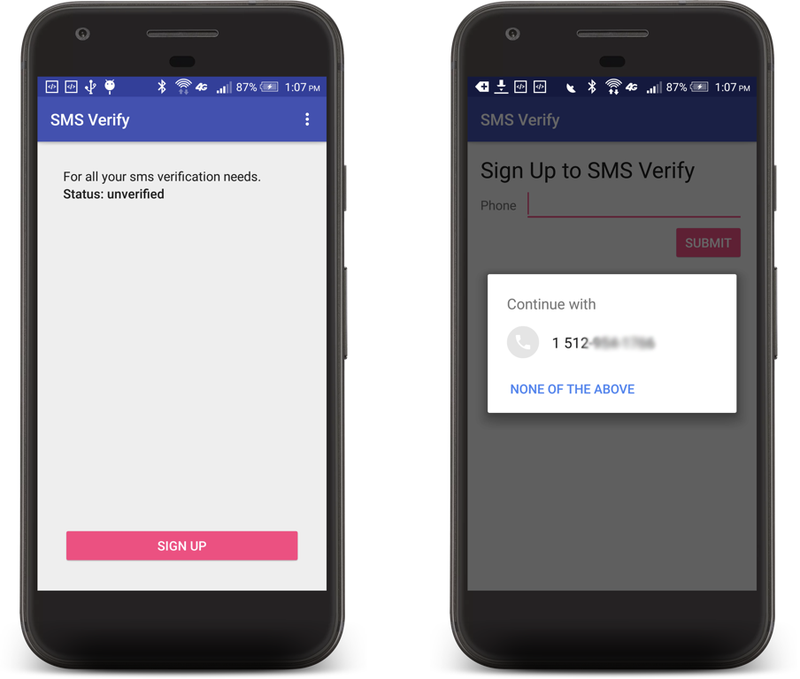 How to Verify a  Account   Verification via Mobile