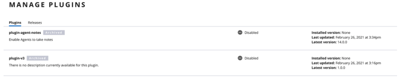 Disable or Enable Flex Plugins from the CLI