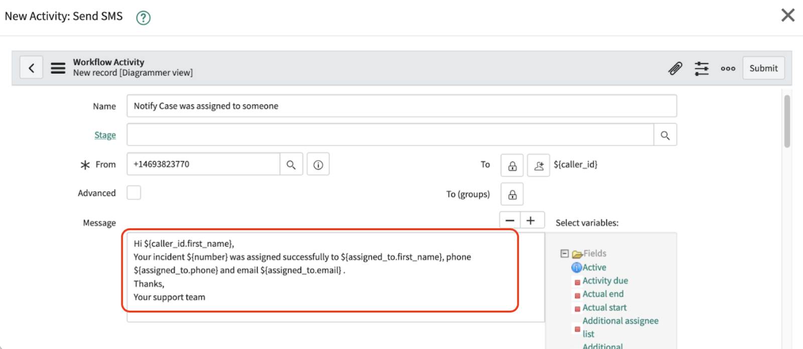 Create a Notification System in ServiceNow using Twilio SMS and Voice