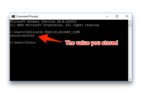 How to Set Environmental Variables | Twilio