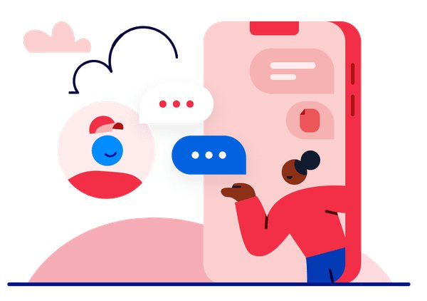 リッチメディアで双方向コミュニケーションを活用するConversations APIの図