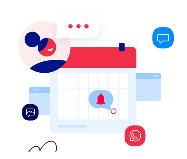 Twilio messaging alerting customer through supported channels.