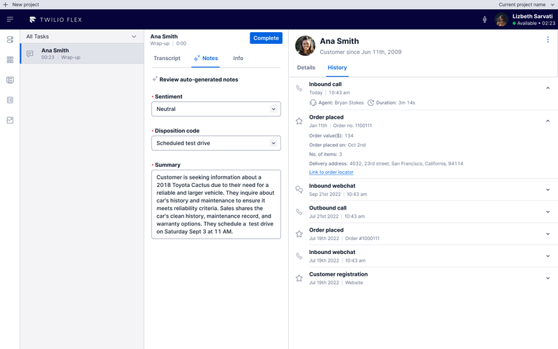 Unified Profiles in Flex for administrators Twilio